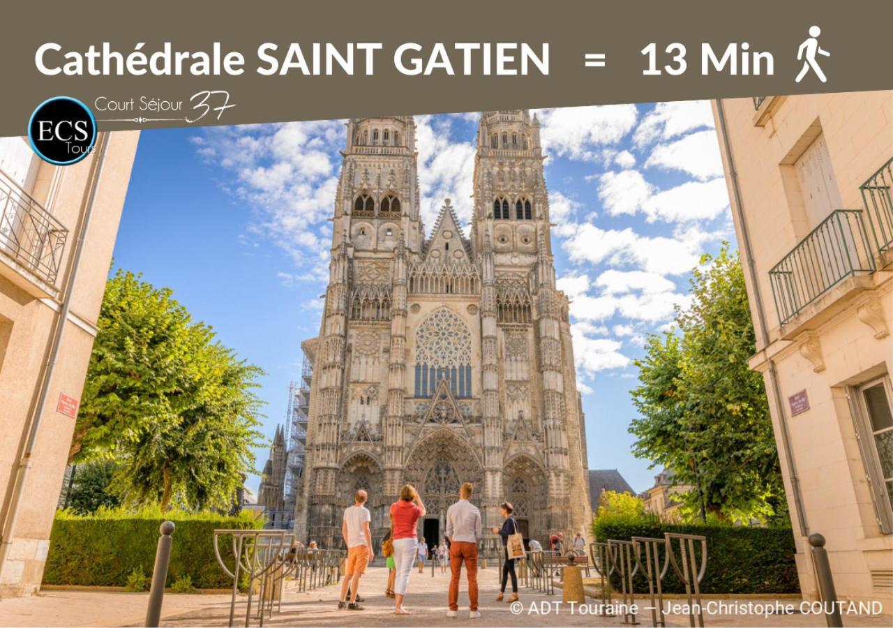 "Cozy Zen" 1 Grande Chambre - Calme - Arrivee Autonome - 6 Pers - Parking Gratuit Tours Exterior photo
